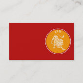 Leo Business Card Visitenkarte (Vorderseite)