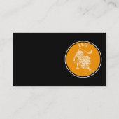 Leo Business Card Visitenkarte (Rückseite)