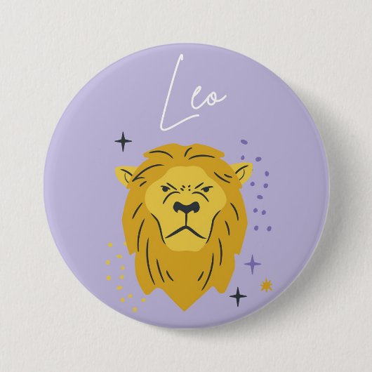Leo-Button-Anstecker Button (Vorderseite)