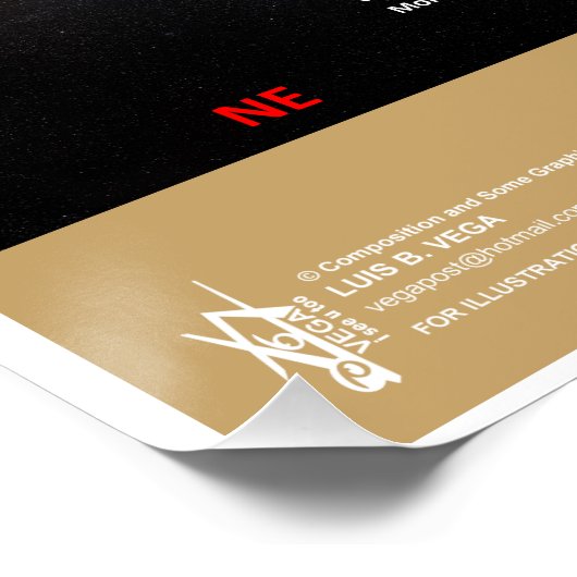 Leo Calendar Poster (Ecke)