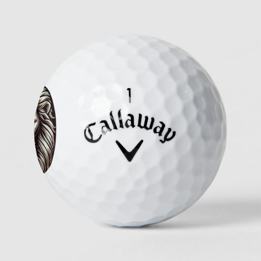 Leo Callaway Warbird Golf Ball (Logo)