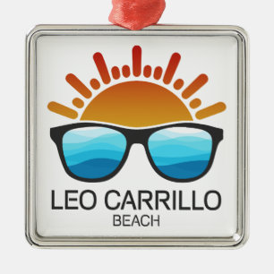 Leo Carrillo Beach California Sonnenbrillen Ornament Aus Metall