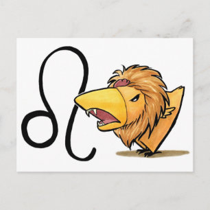 Leo Chicken Postcard Postkarte