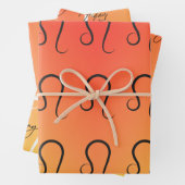 Leo Colorstrolgy Birthday Geschenkpapier Set (Beispiel)