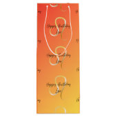 Leo Colorstrolgy Birthday Geschenktüte Für Weinflaschen (Rückseite)