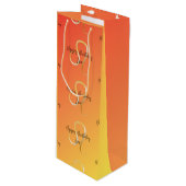 Leo Colorstrolgy Birthday Geschenktüte Für Weinflaschen (Vorderseite Schrägansicht)