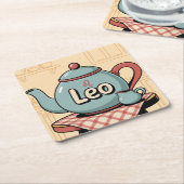 Leo Comic Teapot Untersetzer Set (angewinkelt)