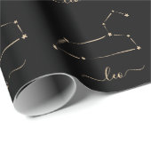 Leo Constellation Geschenkpapier (Rolleneckpunkt)