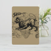 Leo Constellation Hevelius 1690 Juli 23 - August 2 (Stehend Vorderseite)