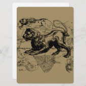 Leo Constellation Hevelius 1690 Juli 23 - August 2 (Vorne/Hinten)