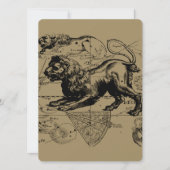 Leo Constellation Hevelius 1690 Juli 23 - August 2 (Vorderseite)