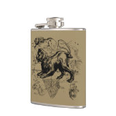 Leo Constellation Hevelius 1690 Juli 23 August 22 Flachmann (Links)