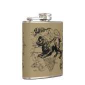 Leo Constellation Hevelius 1690 Juli 23 August 22 Flachmann (Rechts)