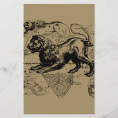 Leo Constellation Hevelius 1690 Juli 23 - August 2 Flyer (Vorne)