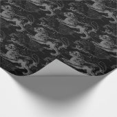 Leo Constellation Hevelius 1690 Juli 23 - August 2 Geschenkpapier (Ecke)