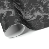 Leo Constellation Hevelius 1690 Juli 23 - August 2 Geschenkpapier (Rolleneckpunkt)