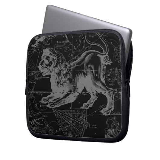 Leo Constellation Hevelius 1690 Juli 23 - August 2 Laptopschutzhülle (Vorderseite Links)