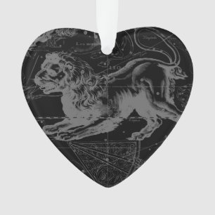 Leo Constellation Hevelius 1690 Juli 23 - August 2 Ornament