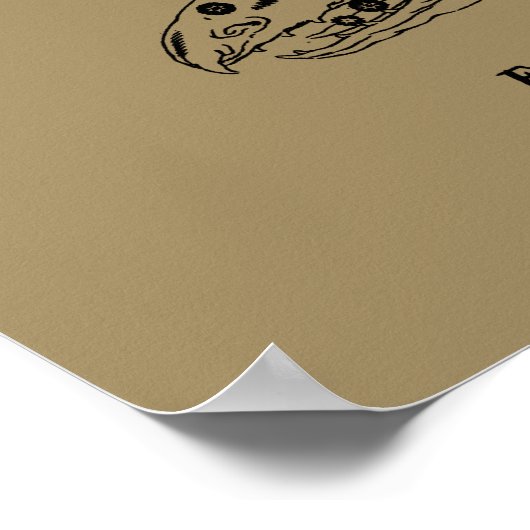 Leo Constellation Hevelius 1690 Juli 23 - August 2 Poster (Ecke)