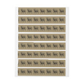 Leo Constellation Hevelius 1690 Juli 23 - August 2 Rundum-Adressaufkleber (Bogen)