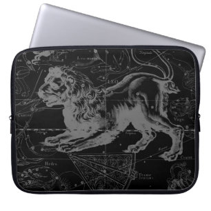 Leo Constellation Hevelius Dekor 1690 Laptopschutzhülle