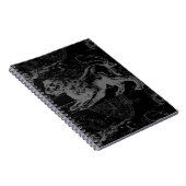 Leo Constellation Hevelius Dekor 1690 Notizblock (Rechte Seite)