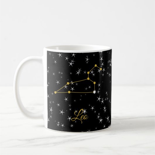 Leo Constellation Kaffeetasse (Links)