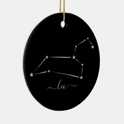 Leo Constellation Keramik Ornament (Rechts)