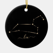 Leo Constellation Keramik Ornament (Vorne)