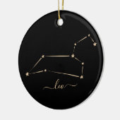 Leo Constellation Keramik Ornament (Links)