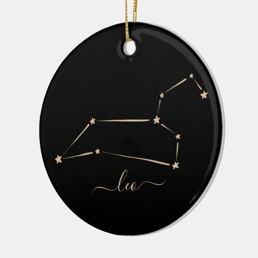 Leo Constellation Keramik Ornament (Links)