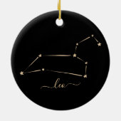 Leo Constellation Keramik Ornament (Hinten)