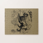 Leo Constellation Map Hevelius circa 1690 Puzzle (Horizontal)