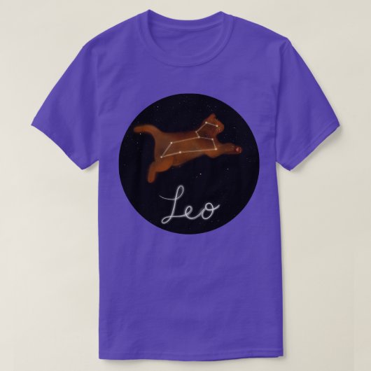 Leo Constellation T-Shirt (Design vorne)