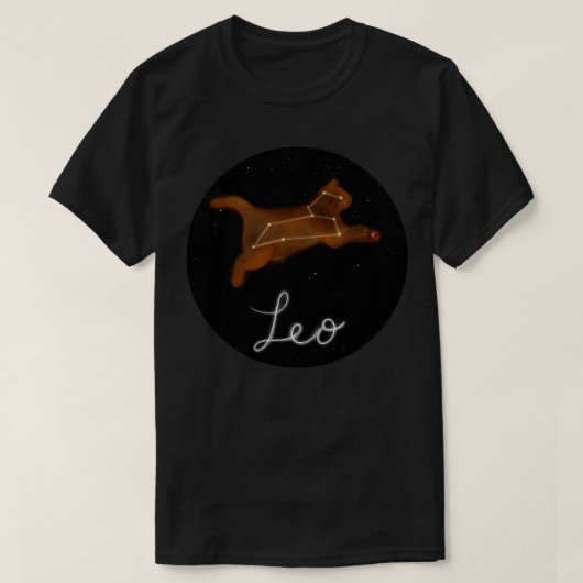Leo Constellation T-Shirt (Design vorne)