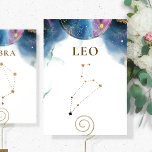 Leo Constellation, Tischnummer des Himalaya<br><div class="desc">Genießen Sie ein himmlisches Sternbild mit unseren Tafelschildern! Sammlung mit 15 verschiedenen Sternbildern zur Auswahl, aber wenn Sie mehr benötigen, können Sie einen anderen Konstellationsnamen zu einer unserer Tischnummern-Karten hinzufügen (obwohl die Karte unten nicht die richtige Sternenformation hat, wird es Ihnen möglich sein, Ihr Set zu vervollständigen). Leo Tischnummer Schild...</div>