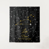 Leo Constellation Wandteppich (Vorderseite)