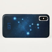 Leo Constellation Zodiac | Astrologie Case-Mate iPhone Hülle (Rückseite (Horizontal))
