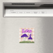 Leo Cotattcore Aesthetic Fairy Mushroom Art Magnet (In Situ (Geschirrspüler))