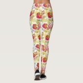 Leo das Lion-Sternzeichen Leggings (Rückseite)
