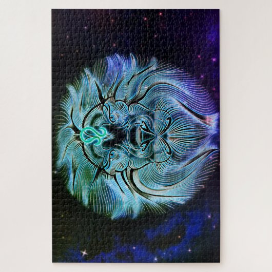 Leo das Löwenzodiakrämpel Puzzle (Vertikal)