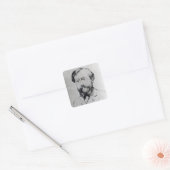 Leo Delibes Quadratischer Aufkleber (Umschlag)