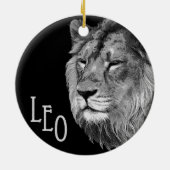 Leo der Löwe Keramikornament (Hinten)