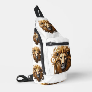 Leo, der Löwe mit den goldenen Haaren, Crossbody Bag
