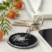 Leo ♌ der Löwe - Zodiac-Zeichen Schlüsselanhänger (Seite)