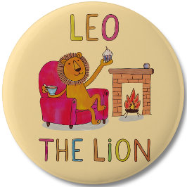 Leo, der niedliche Löwe aus dem Löwenzwerg Button