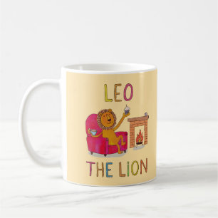 Leo, der niedliche Löwe aus dem Löwenzwerg Kaffeetasse