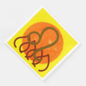 Leo-Dinner-Serviette Serviette (Ecke)