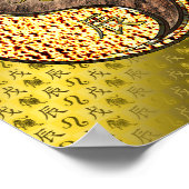 Leo & Earth Dragon Poster (Ecke)