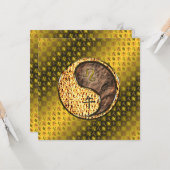 Leo & Earth Horse Karte (Vorderseite/Rückseite Beispiel)